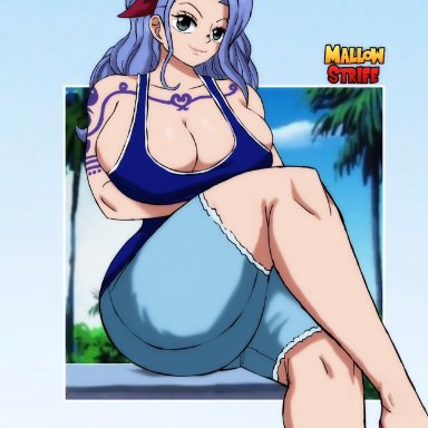 one piece, nojiko, mallow strife, thick thighs, big breasts, big tits